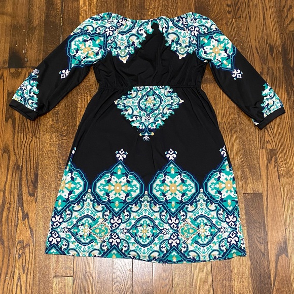 Like new INC empire waist dress - Picture 10 of 11